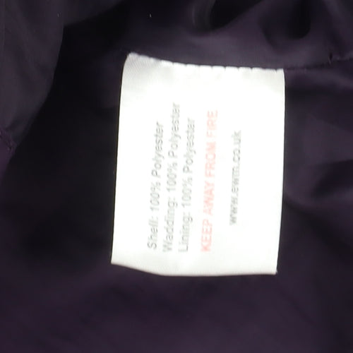 Isle Women's Purple Quilted Jacket Size 22