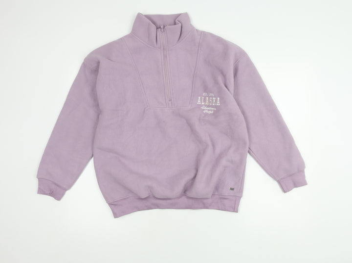 Pull&Bear Teen Purple Pullover Sweatshirt XS