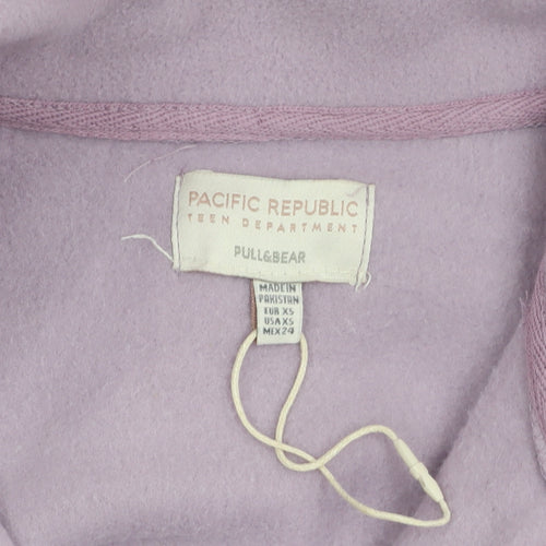 Pull&Bear Teen Purple Pullover Sweatshirt XS