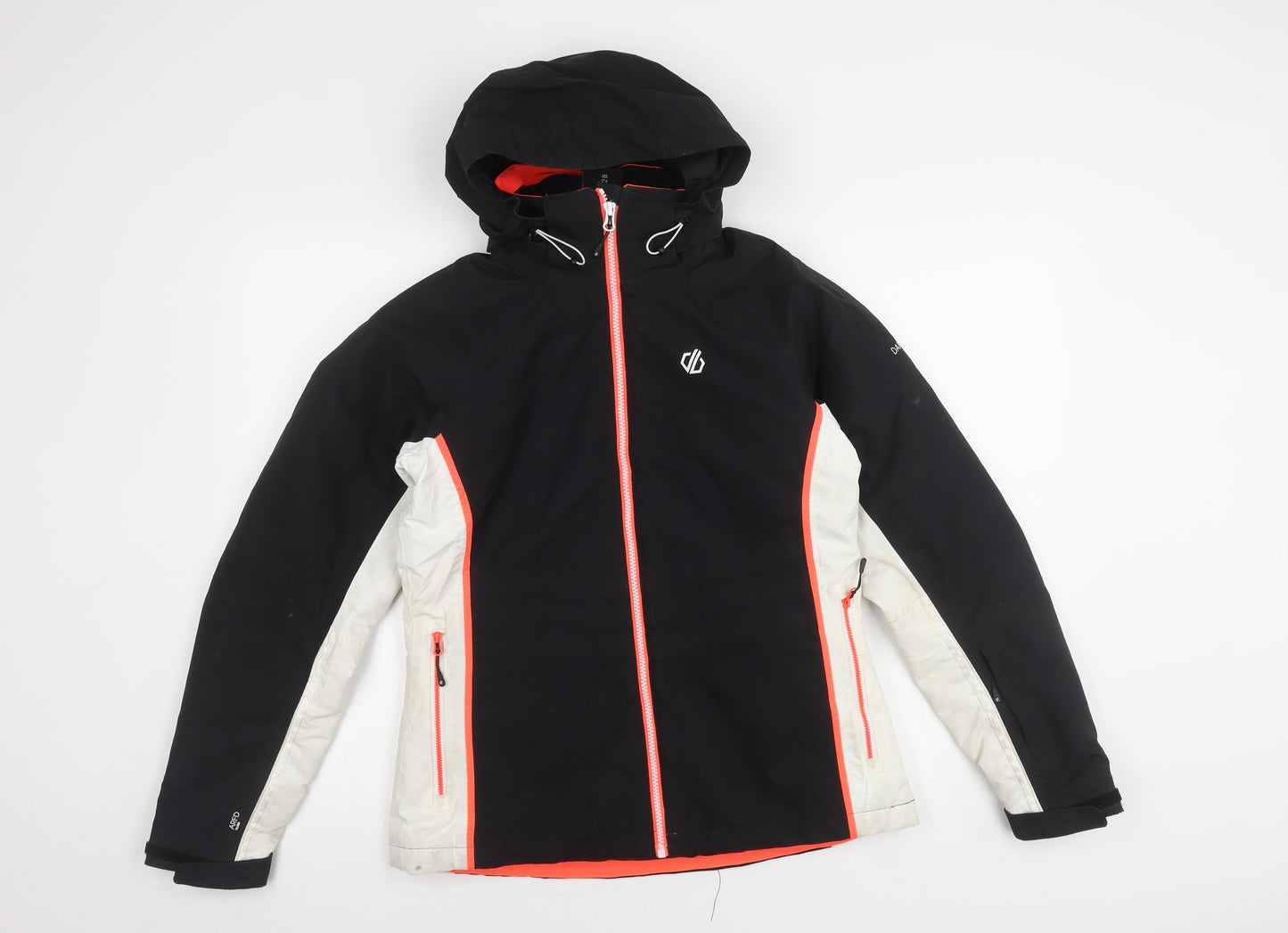 DARE 2B Women's Black Ski Jacket Size 10 with Hood