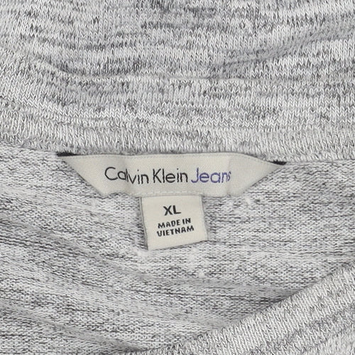 Calvin Klein Women’s Grey Jersey Dress XL