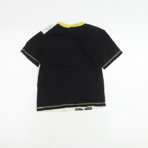 Illumination Boys Minions Graphic T-Shirt, 7-8 Years, Black/Multicoloured