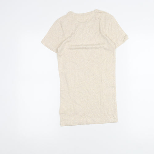 Gap Women's Beige XS Crew Neck T-Shirt