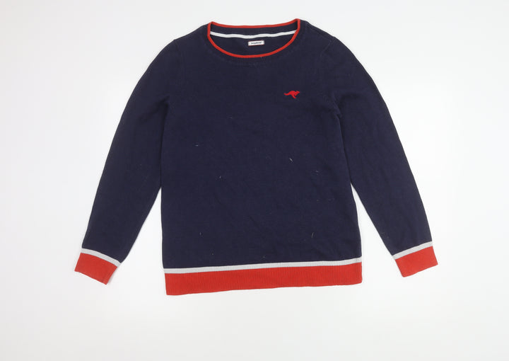 KangaROOS Women's Blue Pullover Jumper, Size 14/16