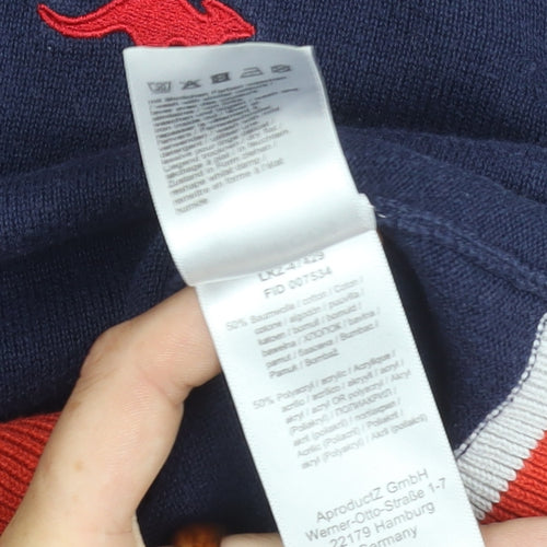 KangaROOS Women's Blue Pullover Jumper, Size 14/16