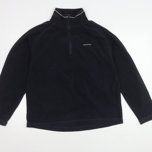 Craghoppers Men's Black XL Fleece Pullover Sweatshirt