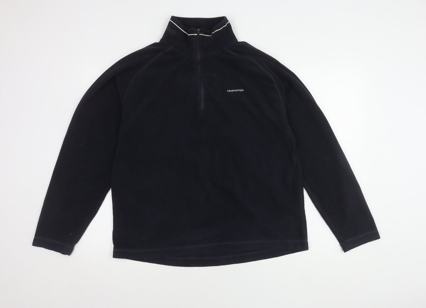 Craghoppers Men's Black XL Fleece Pullover Sweatshirt