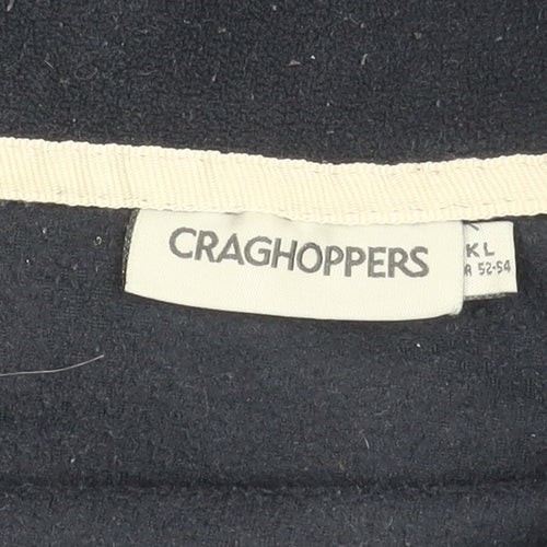 Craghoppers Men's Black XL Fleece Pullover Sweatshirt