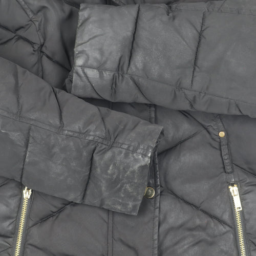 Oasis Women's Black Puffer Jacket M - Winter Casual