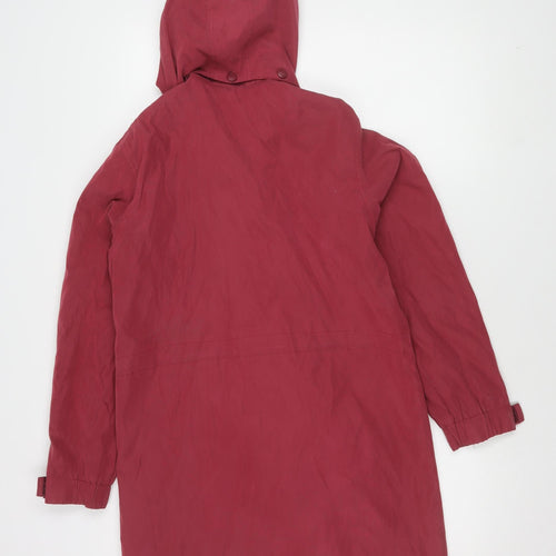 Hawkshead Women's Red Hooded Jacket Size 10