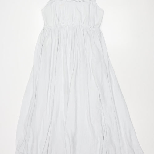 Mint Velvet Women's White Dress, Sleeveless, Size M