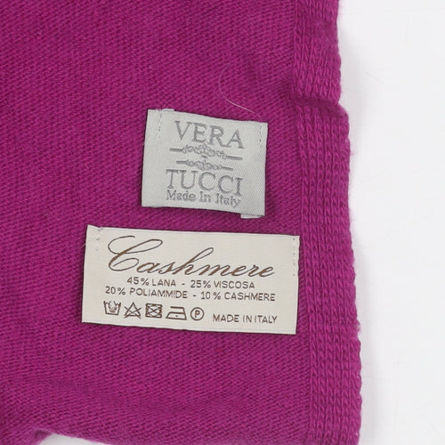 Vera Tucci Women's Purple Knit Wool Blend Jumper
