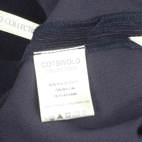 Cotswold Collections Women's Blue Straight Trousers