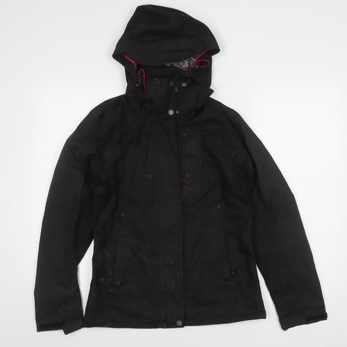 Decathlon Women's Black Parka Jacket S