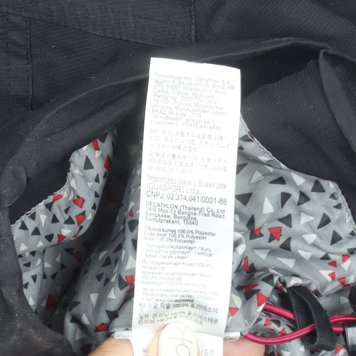 Decathlon Women's Black Parka Jacket S
