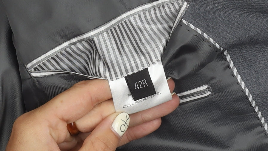 Charlton Gray Men's Grey 42R Blazer