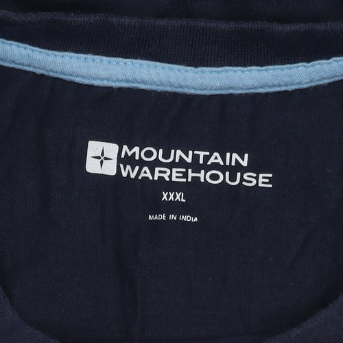 Mountain Warehouse Men's Blue 3XL Short Sleeve T-Shirt