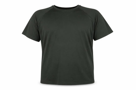 Front view of Mountain Essentials Men's Black 3XL T-Shirt
