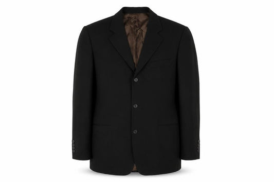 Hugo Boss Men's Brown Wool Blazer, 40, Classic Style