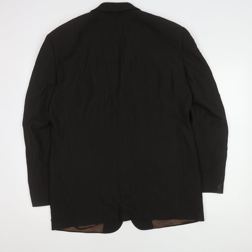 Hugo Boss Men's Brown Wool Blazer, 40, Classic Style
