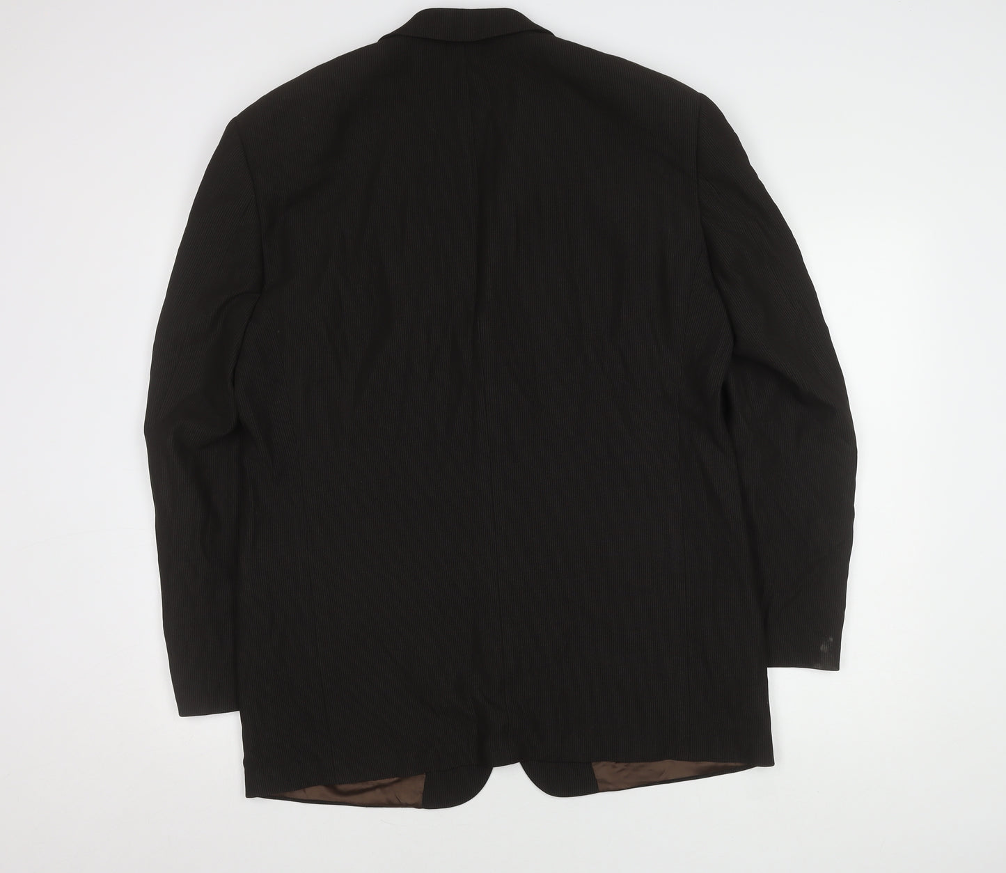 Hugo Boss Men's Brown Wool Blazer, 40, Classic Style