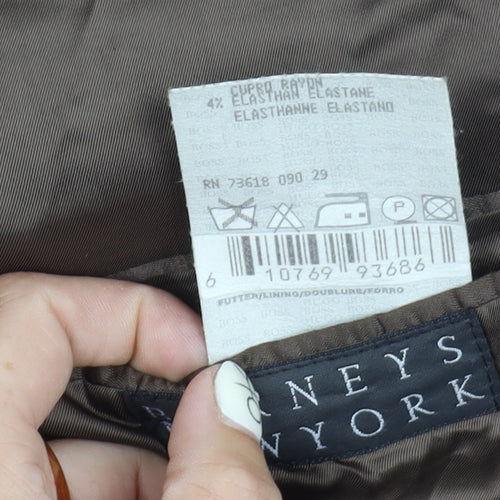Hugo Boss Men's Brown Wool Blazer, 40, Classic Style