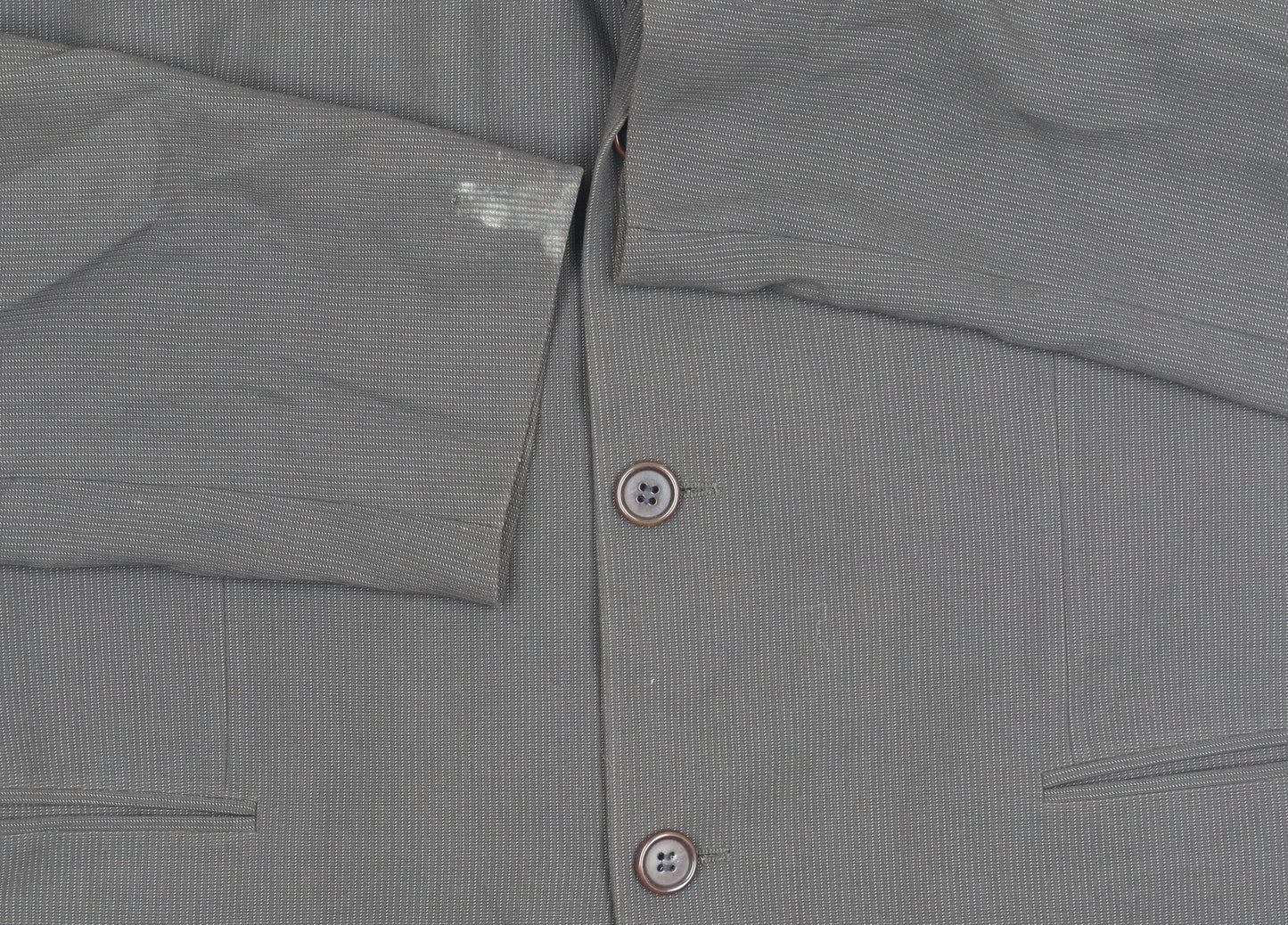 Hugo Boss Men's Brown Wool Blazer, 40, Classic Style