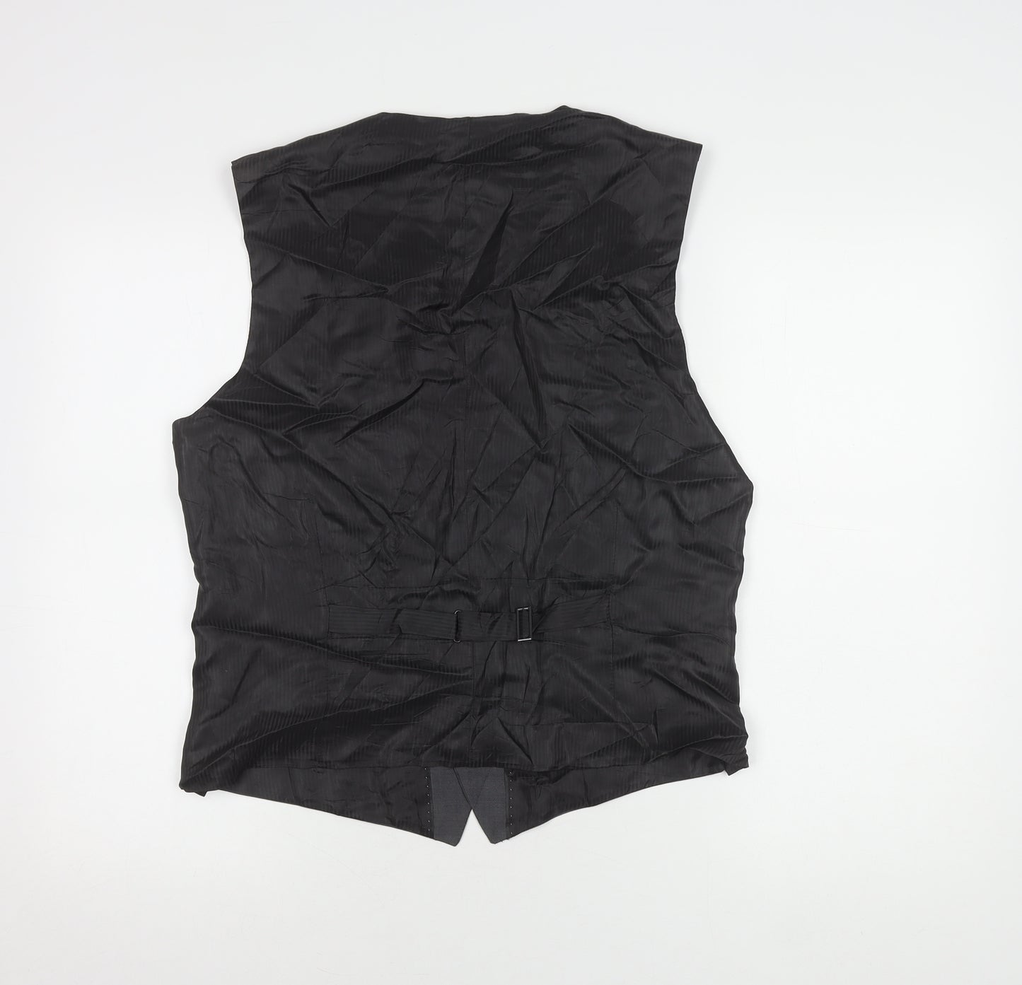 Jasper Conran Men's Grey Waistcoat, Size 40R Wool