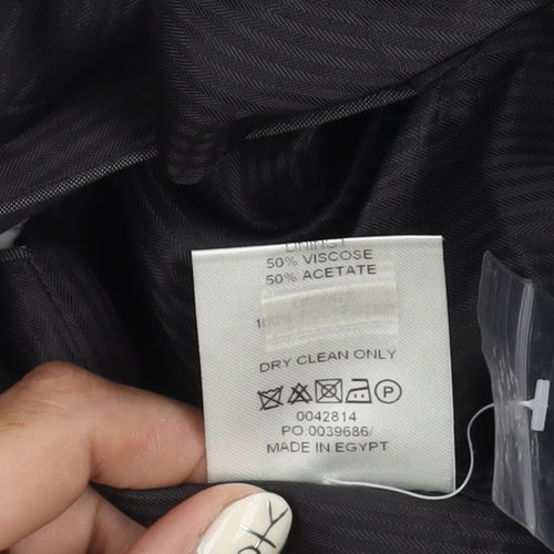 Jasper Conran Men's Grey Waistcoat, Size 40R Wool