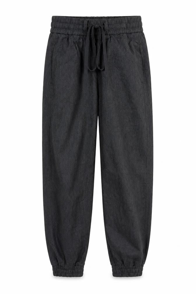 Front view of Zara Women's Black Jogger Trousers XS