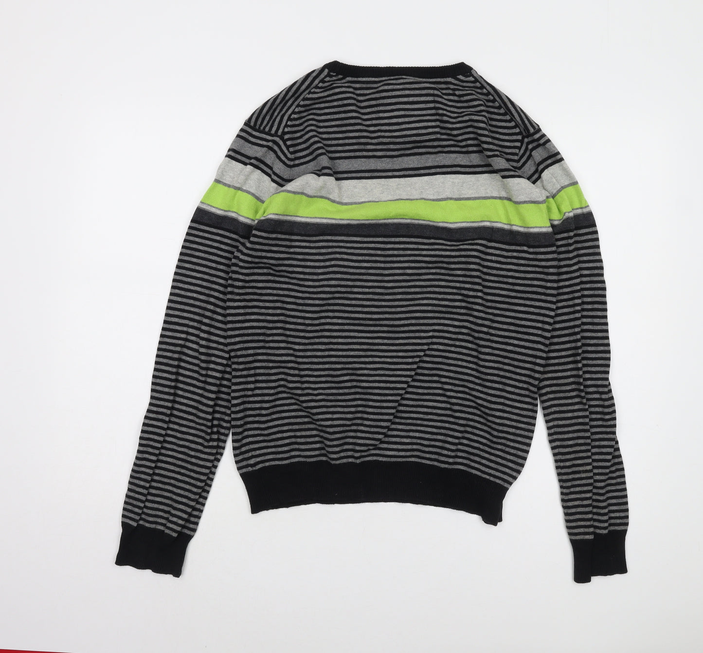 Aeropostale Men's Striped Pullover Jumper M