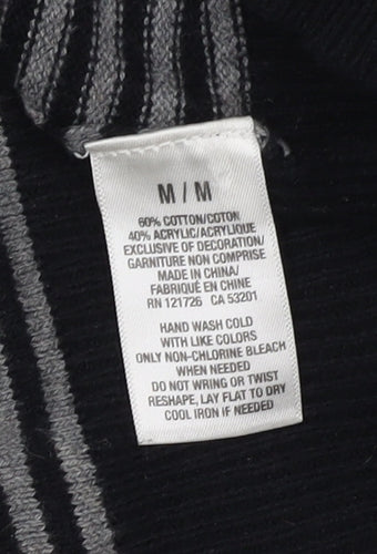 Aeropostale Men's Striped Pullover Jumper M