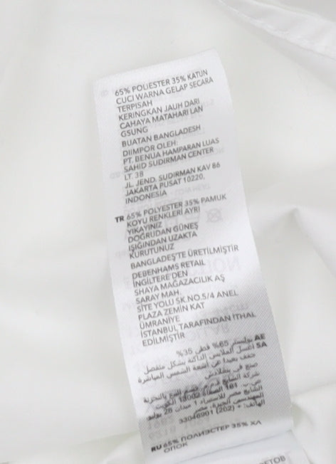 The Collection Debenhams Men's White Slim Fit Shirt XL