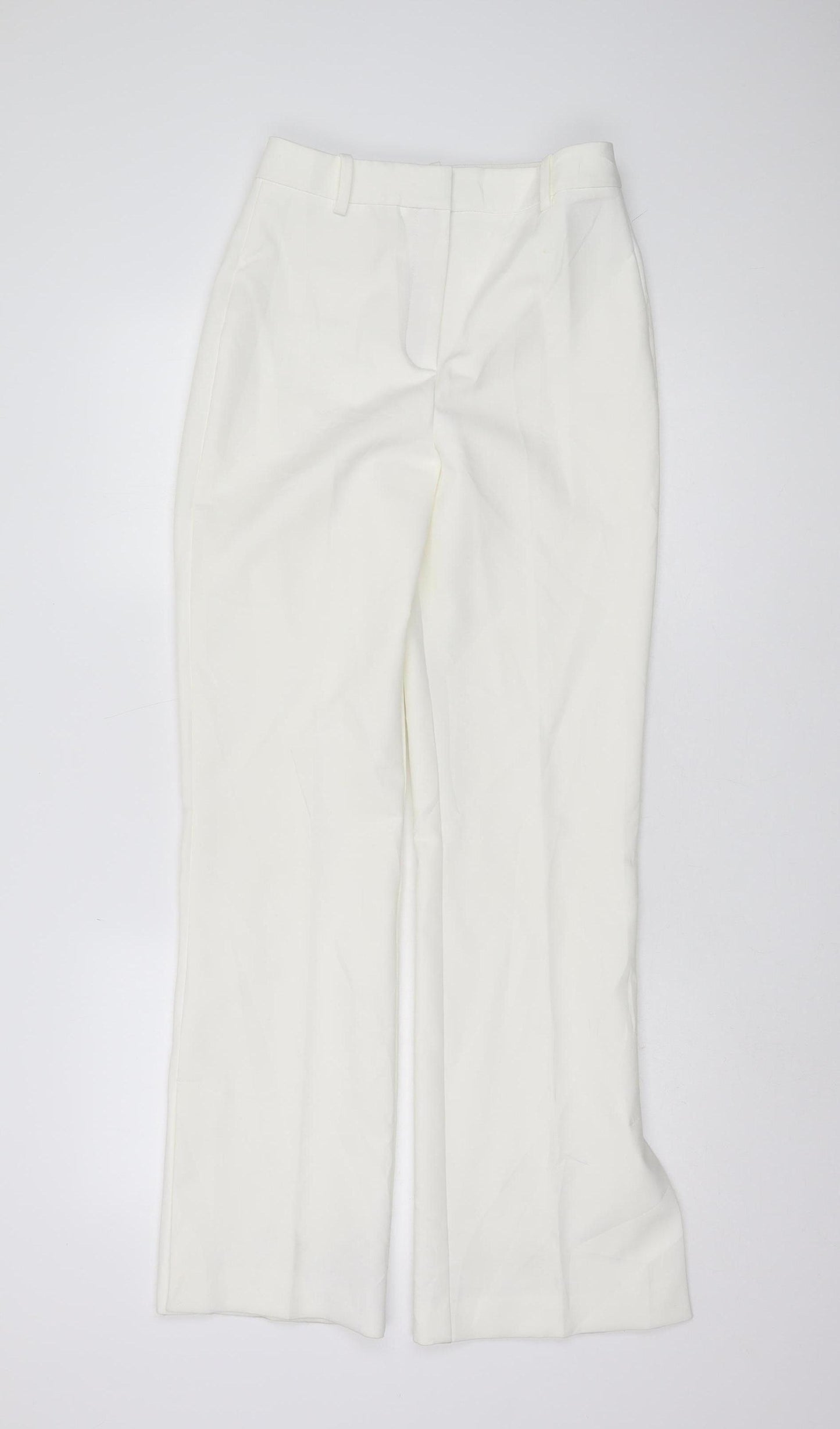 Zara Women's White Trousers Size S