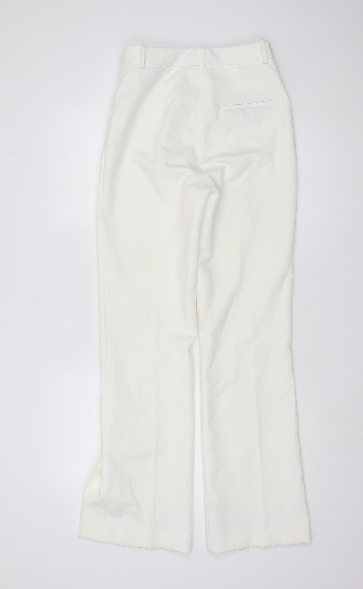 Zara Women's White Trousers Size S