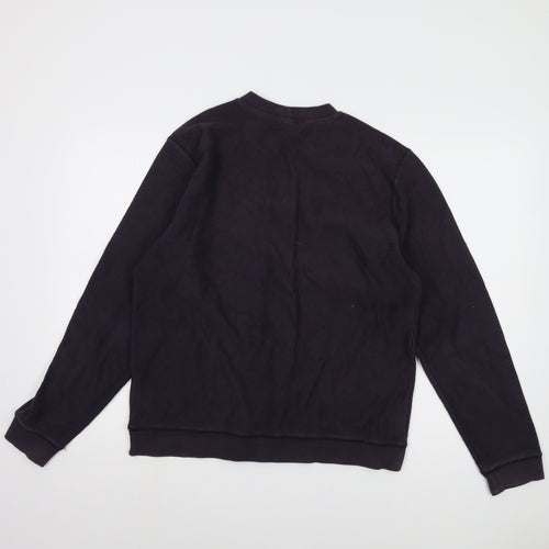 Lands' End Men's Black Pullover Sweatshirt M