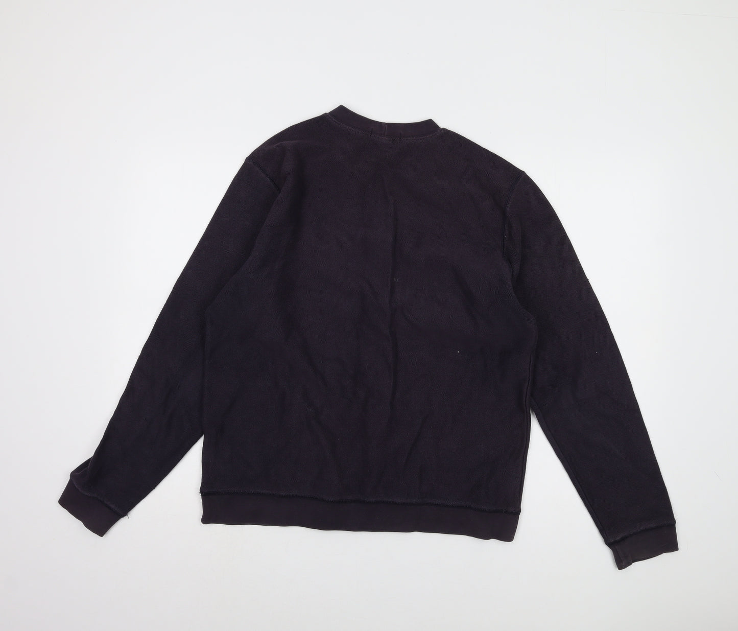 Lands' End Men's Black Pullover Sweatshirt M