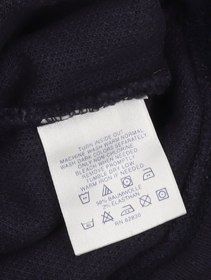 Lands' End Men's Black Pullover Sweatshirt M