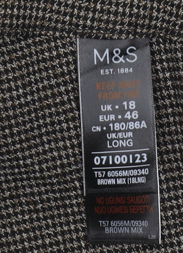 Marks and Spencer Women's Brown Dress Pants Size 18