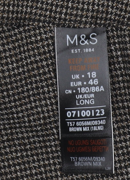 Marks and Spencer Women's Brown Dress Pants Size 18
