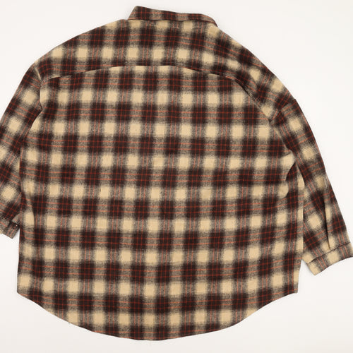 Boohoo Women's Plaid Jacket UK 14 Multicoloured Casual