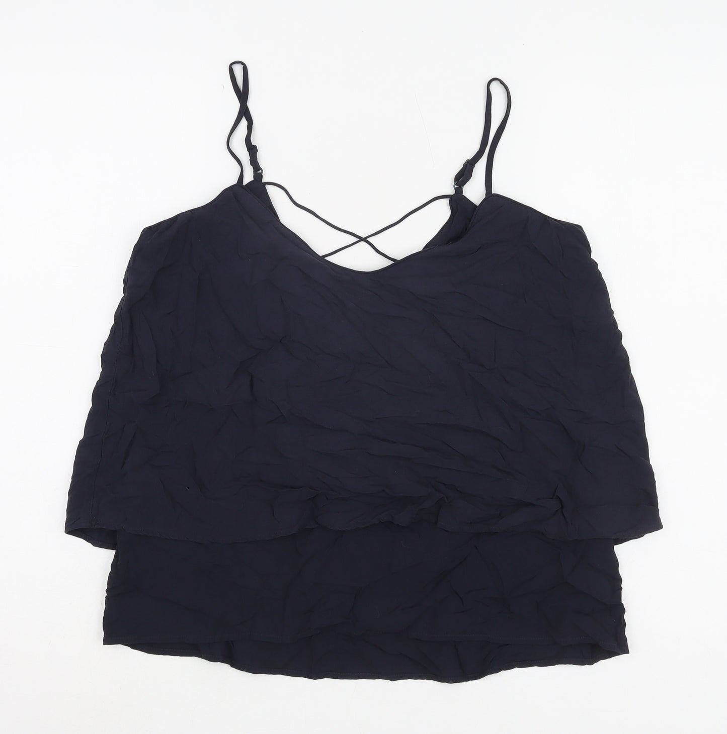 Warehouse Women's Blue Camisole Tank Top Size 12