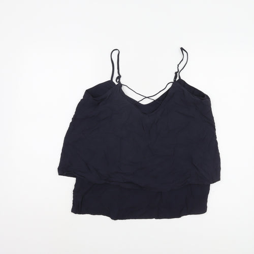 Warehouse Women's Blue Camisole Tank Top Size 12