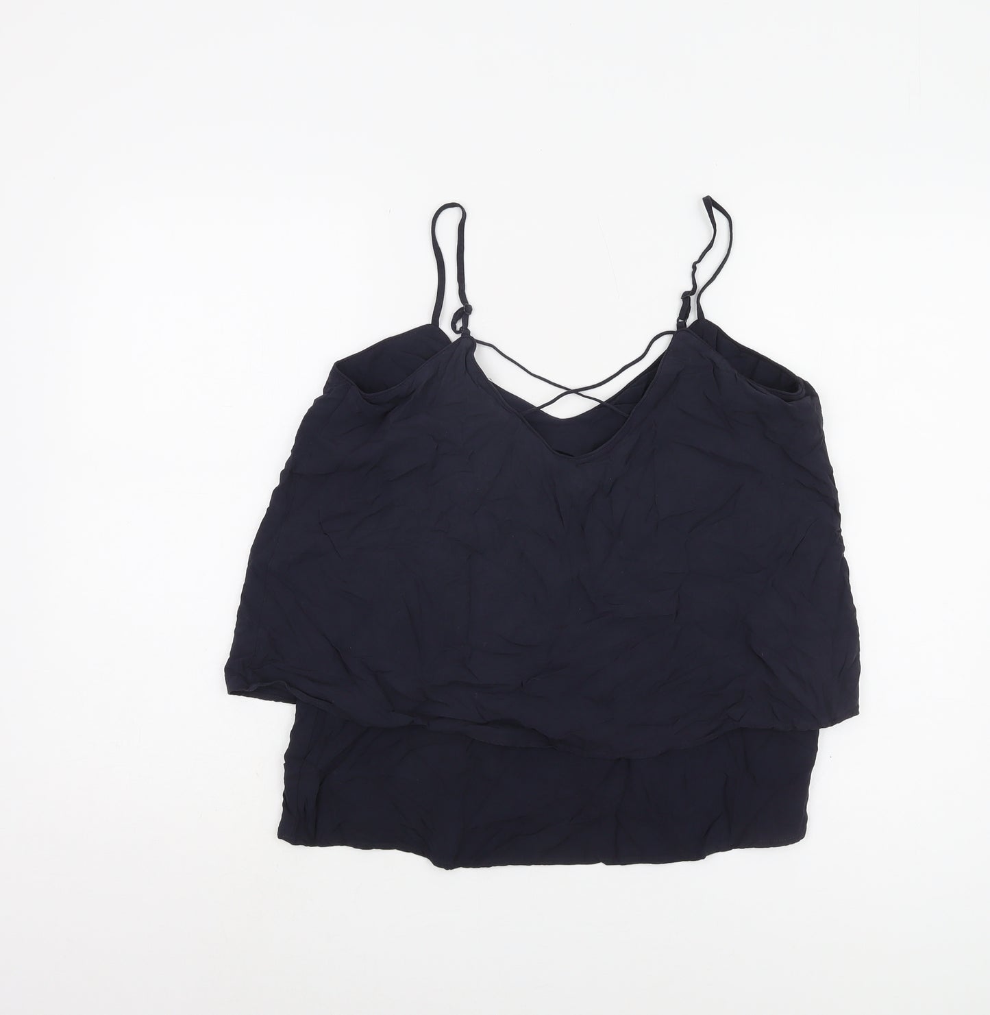 Warehouse Women's Blue Camisole Tank Top Size 12