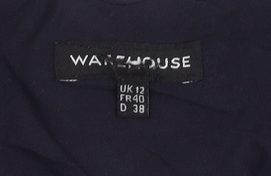 Warehouse Women's Blue Camisole Tank Top Size 12