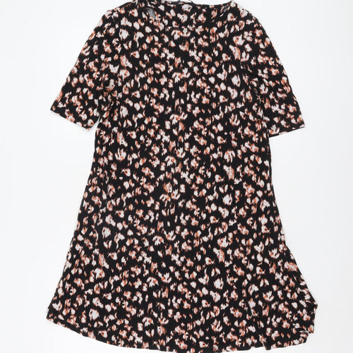 Marks and Spencer Women's Multicoloured Shift Dress, Size 8