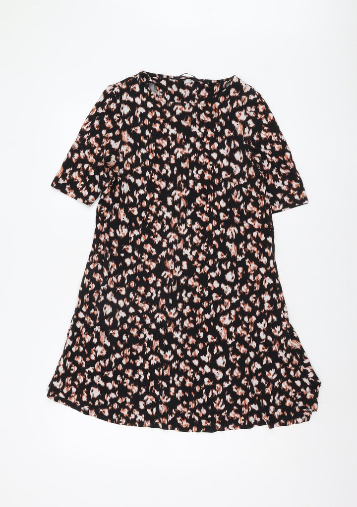 Marks and Spencer Women's Multicoloured Shift Dress, Size 8