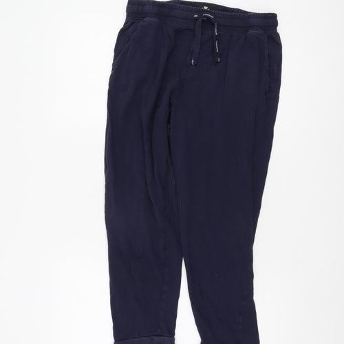 Threadbare Women's Blue Joggers Large, Casual Relaxed Fit