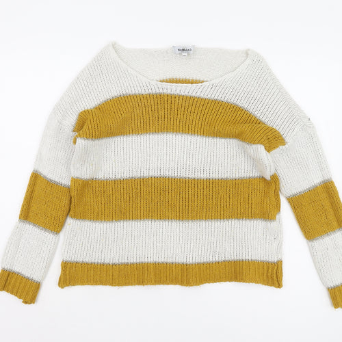 Isabella D. Women's Multicoloured M/L Pullover Jumper