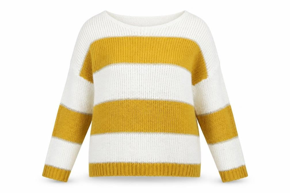 Front view of Isabella D. Women's Multicoloured M/L jumper